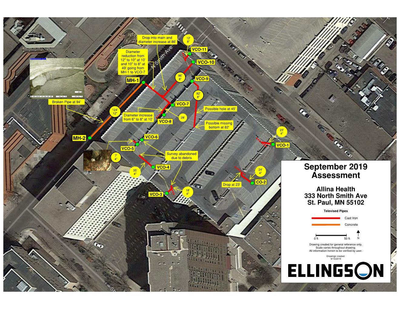 Allina Health - St. Paul MN - Post Assessment Map-DN